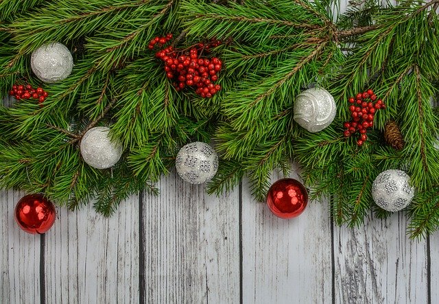 Christmas on the balcony